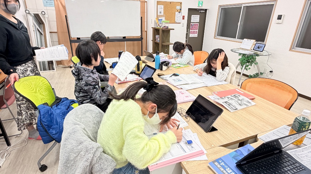 蓮根校の授業風景